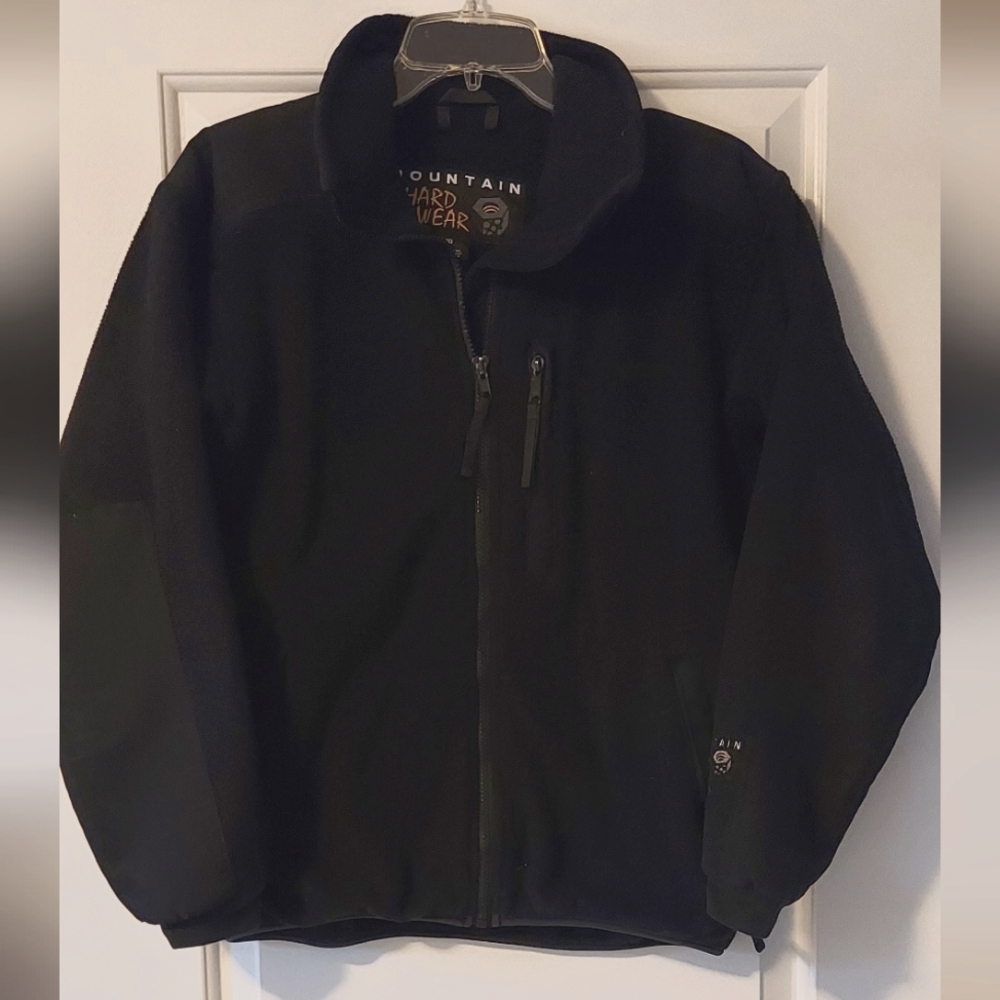 Mountain Hardwear Polartec Women's Black Jacket Size 10